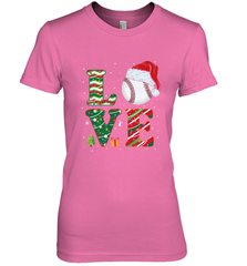 Funny Kid Boys Love Baseball Christmas Ball Santa Hat Gift Women's Premium T-Shirt Women's Premium T-Shirt - FordPhuMy