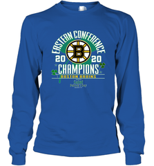 NHL ST PATRICK'S DAY Boston Bruins Fanatics 2020 Eastern Conference Champions Defensive Zone Long Sleeve T-Shirt Long Sleeve T-Shirt - FordPhuMy