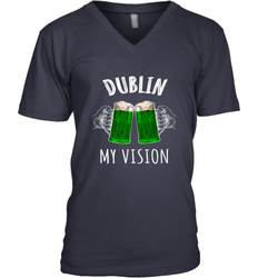 Dublin My Vision St Patrick's Day Men's V-Neck