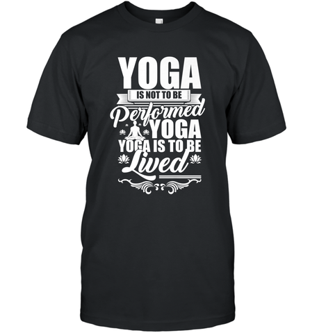 Yoga is More Than Yoga It's a Lifestyle Men's T-Shirt Men's T-Shirt / Black / S Men's T-Shirt - FordPhuMy
