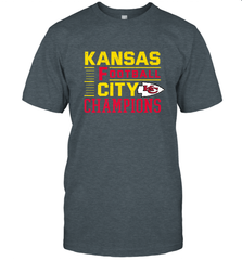 Kansas City Football Champions Vintage KC Distressed Gift Men's T-Shirt Men's T-Shirt - FordPhuMy
