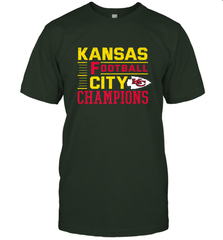 Kansas City Football Champions Vintage KC Distressed Gift Men's T-Shirt Men's T-Shirt - FordPhuMy