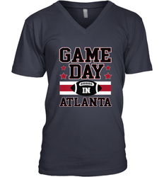 NFL Atlanta Game Day Football Home Team Colors Women Girl Gift Men's V-Neck