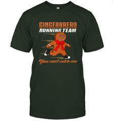Christmas Gingerbread Man Cookie Gingerbread Running Team Men's T-Shirt Men's T-Shirt - FordPhuMy
