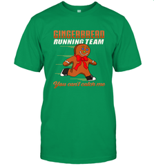 Christmas Gingerbread Man Cookie Gingerbread Running Team Men's T-Shirt Men's T-Shirt - FordPhuMy