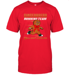 Christmas Gingerbread Man Cookie Gingerbread Running Team Men's T-Shirt Men's T-Shirt - FordPhuMy