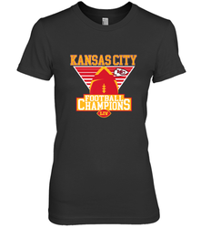 Kansas City Old School Football _ The City Of Champions LIV Women's Premium T-Shirt