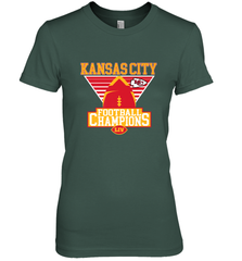 Kansas City Old School Football _ The City Of Champions LIV Women's Premium T-Shirt Women's Premium T-Shirt - FordPhuMy