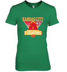 Kansas City Old School Football _ The City Of Champions LIV Women's Premium T-Shirt