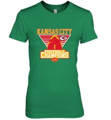 Kansas City Old School Football _ The City Of Champions LIV Women's Premium T-Shirt Women's Premium T-Shirt - FordPhuMy