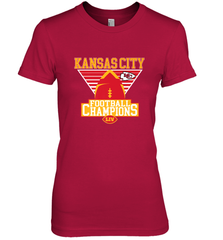 Kansas City Old School Football _ The City Of Champions LIV Women's Premium T-Shirt Women's Premium T-Shirt - FordPhuMy