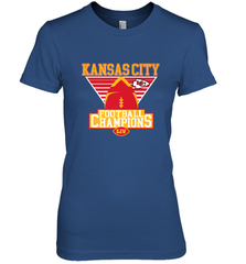 Kansas City Old School Football _ The City Of Champions LIV Women's Premium T-Shirt Women's Premium T-Shirt - FordPhuMy