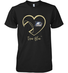 Georgia Southern Eagles Football Inside Heart  Team Men's Premium T-Shirt