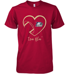 Georgia Southern Eagles Football Inside Heart  Team Men's Premium T-Shirt Men's Premium T-Shirt - FordPhuMy