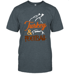 Turkey And Football Thanksgiving Day Football Fan Holiday Men's T-Shirt Men's T-Shirt - FordPhuMy