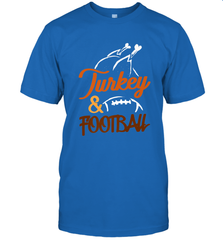 Turkey And Football Thanksgiving Day Football Fan Holiday Men's T-Shirt Men's T-Shirt - FordPhuMy