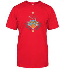 NBA New York Knicks Logo merry Christmas gilf Men's T-Shirt Men's T-Shirt - FordPhuMy