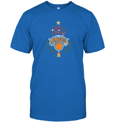 NBA New York Knicks Logo merry Christmas gilf Men's T-Shirt Men's T-Shirt - FordPhuMy