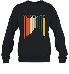 Yosemite National Park Retro Half Dome El Capitan Cali Crewneck Sweatshirt