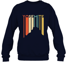 Yosemite National Park Retro Half Dome El Capitan Cali Crewneck Sweatshirt