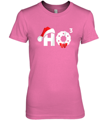 Santa HO HO3 Cubed Funny Christmas Women's Premium T-Shirt Women's Premium T-Shirt - FordPhuMy