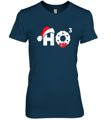Santa HO HO3 Cubed Funny Christmas Women's Premium T-Shirt Women's Premium T-Shirt - FordPhuMy