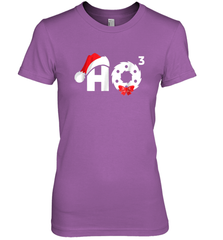 Santa HO HO3 Cubed Funny Christmas Women's Premium T-Shirt Women's Premium T-Shirt - FordPhuMy
