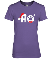 Santa HO HO3 Cubed Funny Christmas Women's Premium T-Shirt Women's Premium T-Shirt - FordPhuMy