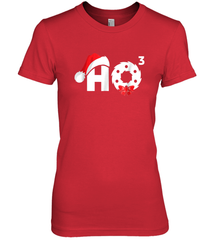 Santa HO HO3 Cubed Funny Christmas Women's Premium T-Shirt Women's Premium T-Shirt - FordPhuMy