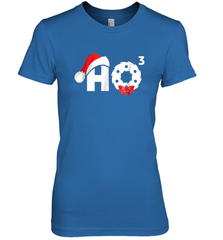 Santa HO HO3 Cubed Funny Christmas Women's Premium T-Shirt Women's Premium T-Shirt - FordPhuMy