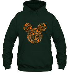 Disney Mickey Mouse Halloween Silhouette Hooded Sweatshirt Hooded Sweatshirt - FordPhuMy