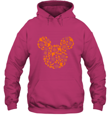 Disney Mickey Mouse Halloween Silhouette Hooded Sweatshirt Hooded Sweatshirt - FordPhuMy