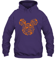 Disney Mickey Mouse Halloween Silhouette Hooded Sweatshirt Hooded Sweatshirt - FordPhuMy