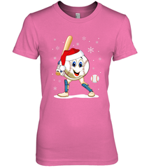 Christmas Baseball Santa Xmas Gift Lover Women's Premium T-Shirt Women's Premium T-Shirt - FordPhuMy
