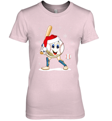 Christmas Baseball Santa Xmas Gift Lover Women's Premium T-Shirt Women's Premium T-Shirt - FordPhuMy