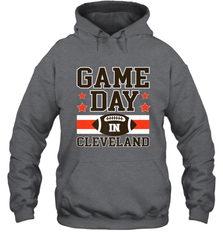 NFL Cleveland Game Day Football Home Team Colors Hooded Sweatshirt Hooded Sweatshirt - FordPhuMy