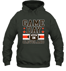 NFL Cleveland Game Day Football Home Team Colors Hooded Sweatshirt Hooded Sweatshirt - FordPhuMy