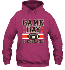 NFL Cleveland Game Day Football Home Team Colors Hooded Sweatshirt Hooded Sweatshirt - FordPhuMy