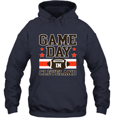 NFL Cleveland Game Day Football Home Team Colors Hooded Sweatshirt Hooded Sweatshirt - FordPhuMy