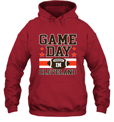 NFL Cleveland Game Day Football Home Team Colors Hooded Sweatshirt Hooded Sweatshirt - FordPhuMy