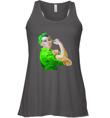 Rosie The Riveter St Patricks Day Women's Racerback Tank Women's Racerback Tank - FordPhuMy