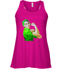 Rosie The Riveter St Patricks Day Women's Racerback Tank Women's Racerback Tank - FordPhuMy
