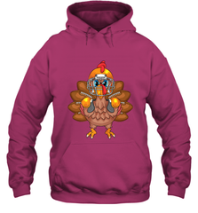 Cool Turkey Football Feathers Funny Thanksgiving Sports Gift Hooded Sweatshirt Hooded Sweatshirt - FordPhuMy