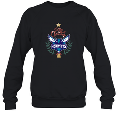 NBA Charlotte Hornets Logo merry Christmas gilf Crewneck Sweatshirt