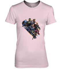 Marvel Avengers Endgame Action Pose Logo Women's Premium T-Shirt Women's Premium T-Shirt - FordPhuMy