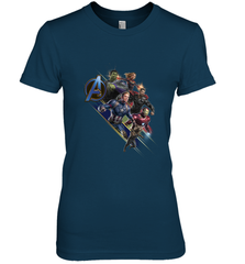 Marvel Avengers Endgame Action Pose Logo Women's Premium T-Shirt Women's Premium T-Shirt - FordPhuMy