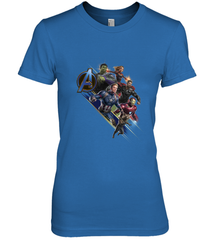Marvel Avengers Endgame Action Pose Logo Women's Premium T-Shirt Women's Premium T-Shirt - FordPhuMy