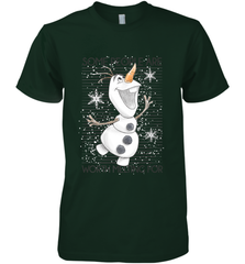 Disney Frozen Olaf Some People Are Worth Melting For Men's Premium T-Shirt Men's Premium T-Shirt - FordPhuMy