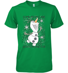 Disney Frozen Olaf Some People Are Worth Melting For Men's Premium T-Shirt