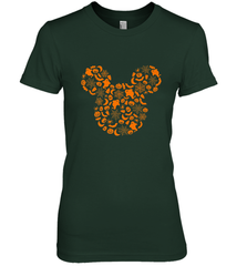 Disney Mickey Mouse Halloween Silhouette Women's Premium T-Shirt Women's Premium T-Shirt - FordPhuMy